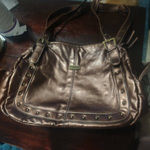 Rogani Brown Leather Purse